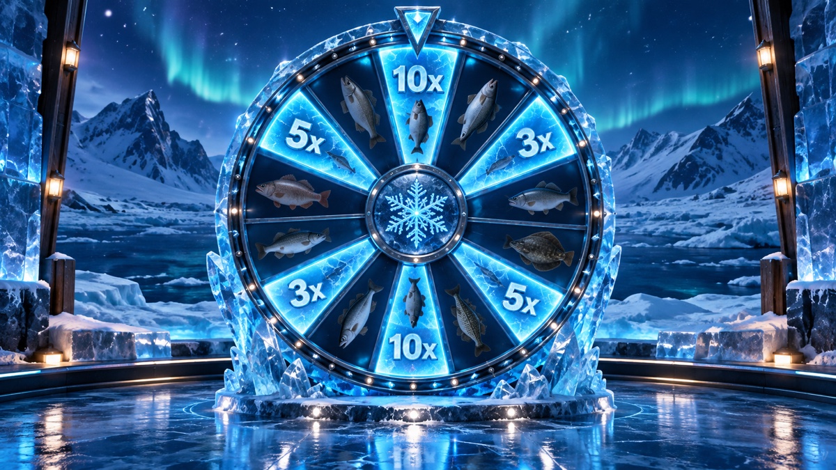 Random boost multipliers on the Ice Fishing wheel